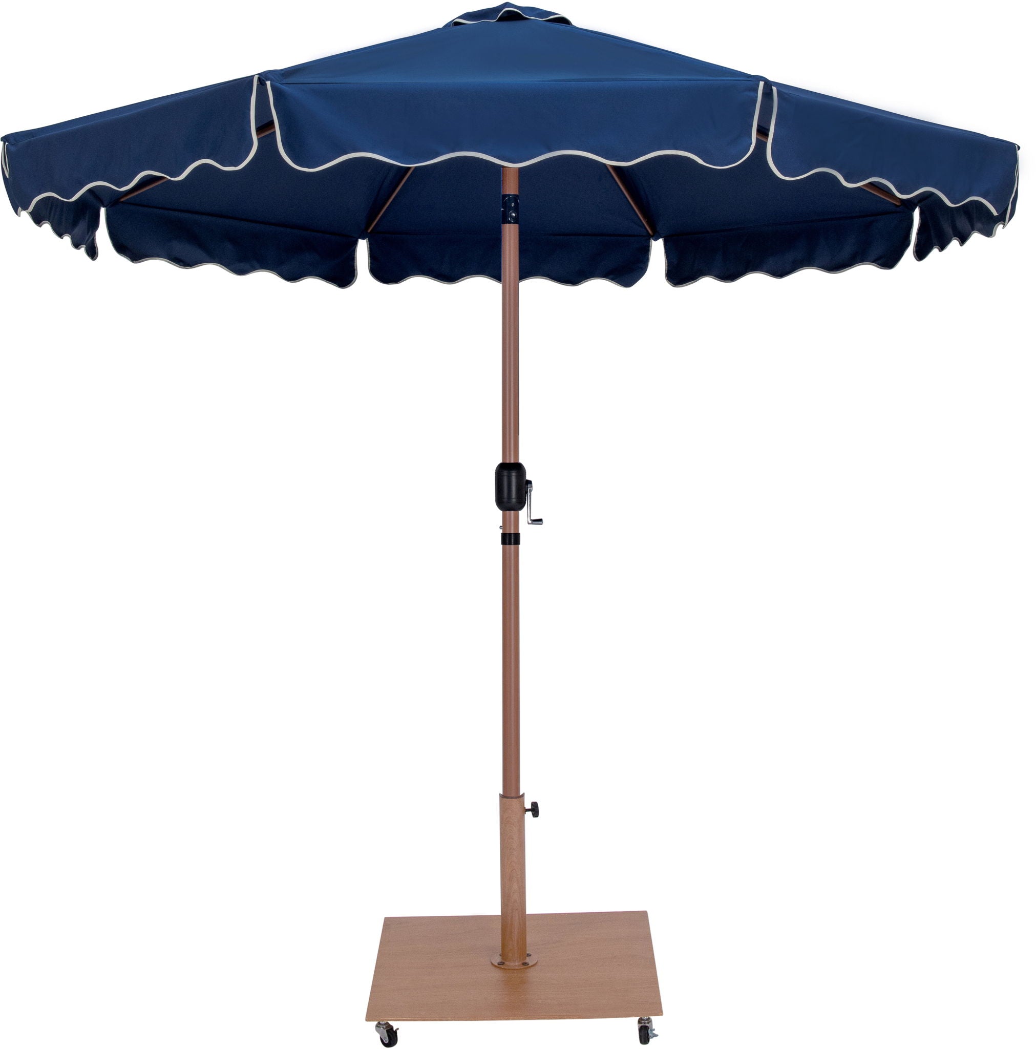 Amalfi - Aluminum Patio Umbrella - Light Brown Base / Light Brown Pole - Urban Living Furniture (Los Angeles, CA)