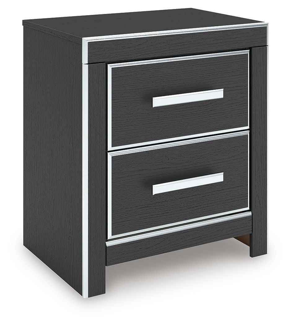 Zuraleus - Two Drawer Night Stand - Urban Living Furniture (Los Angeles, CA)