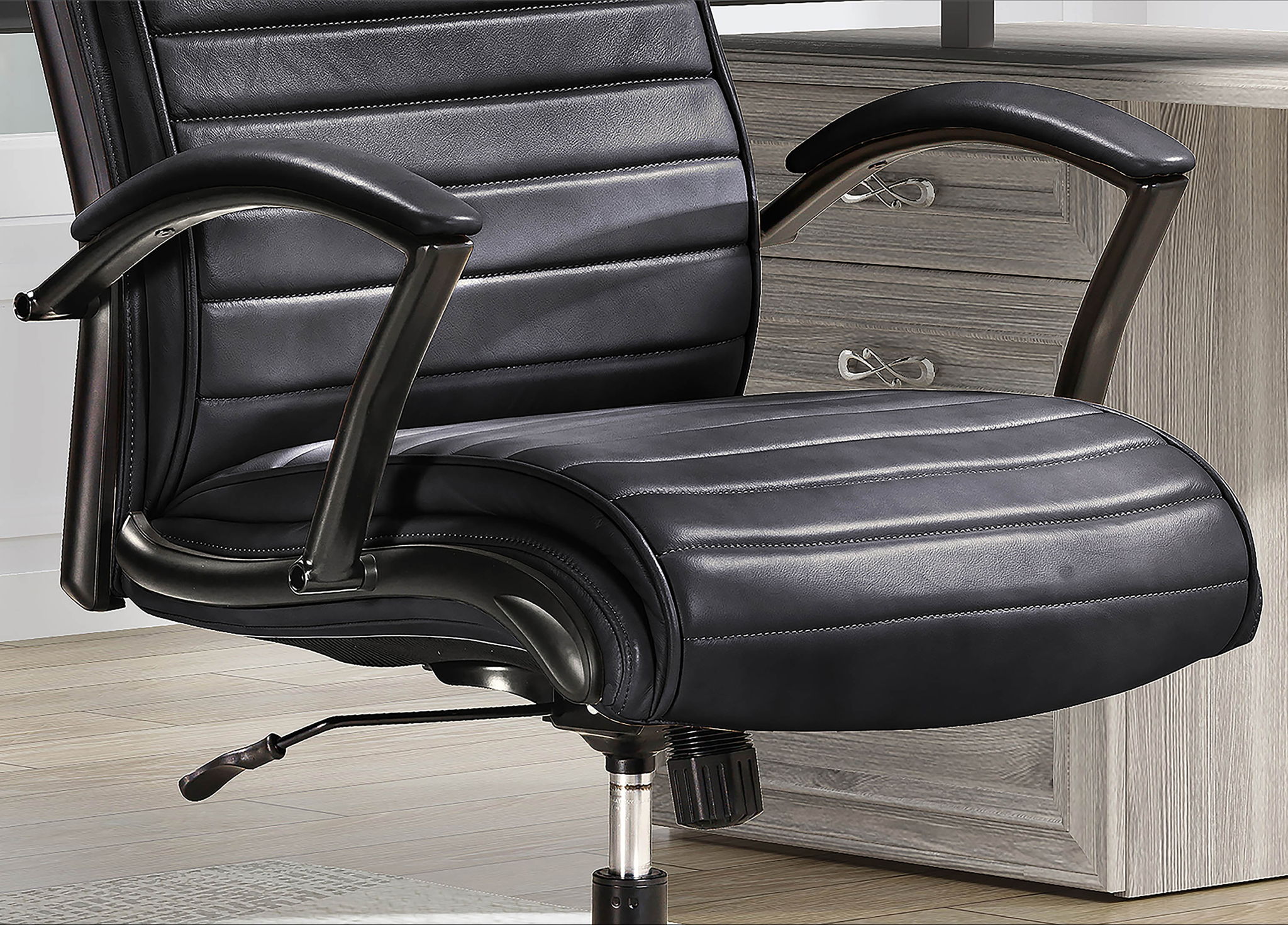 Dc#370 - Leather Desk Chair - Urban Living Furniture (Los Angeles, CA)