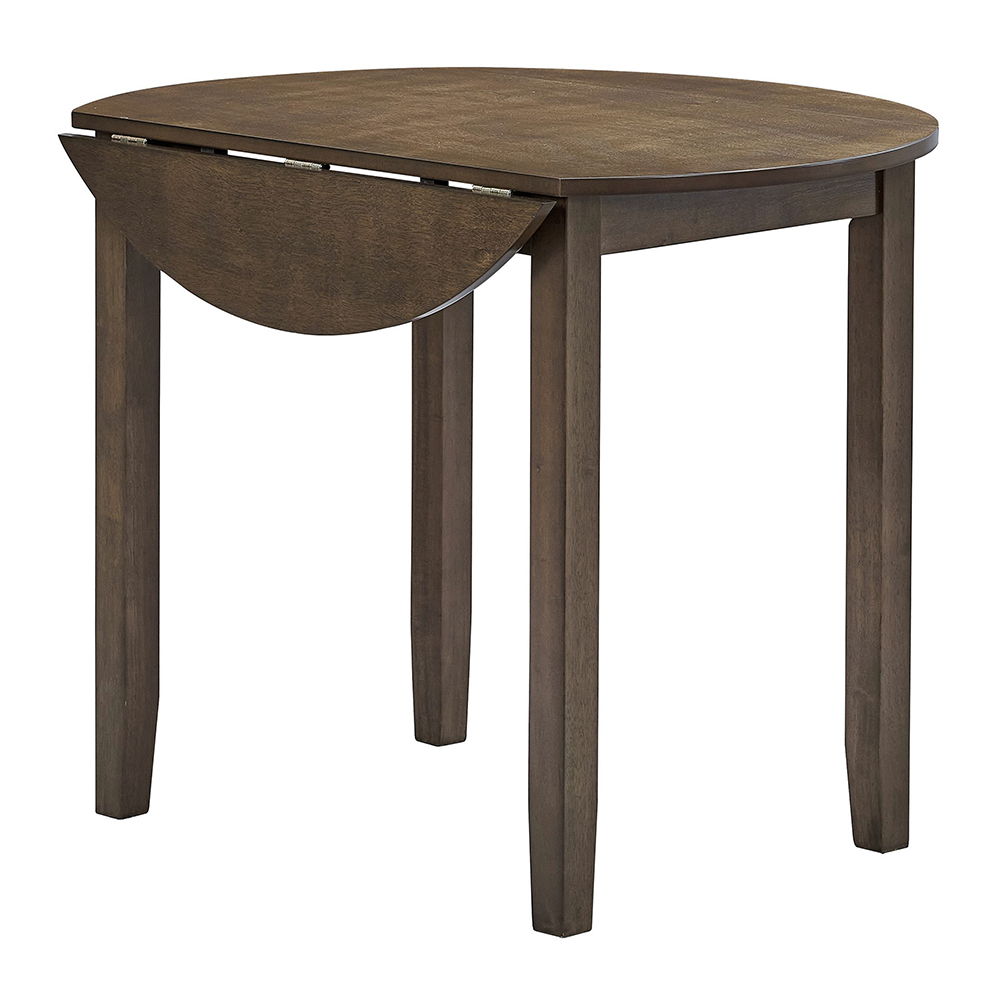 Damica - Round Dining Table - Walnut - Urban Living Furniture (Los Angeles, CA)