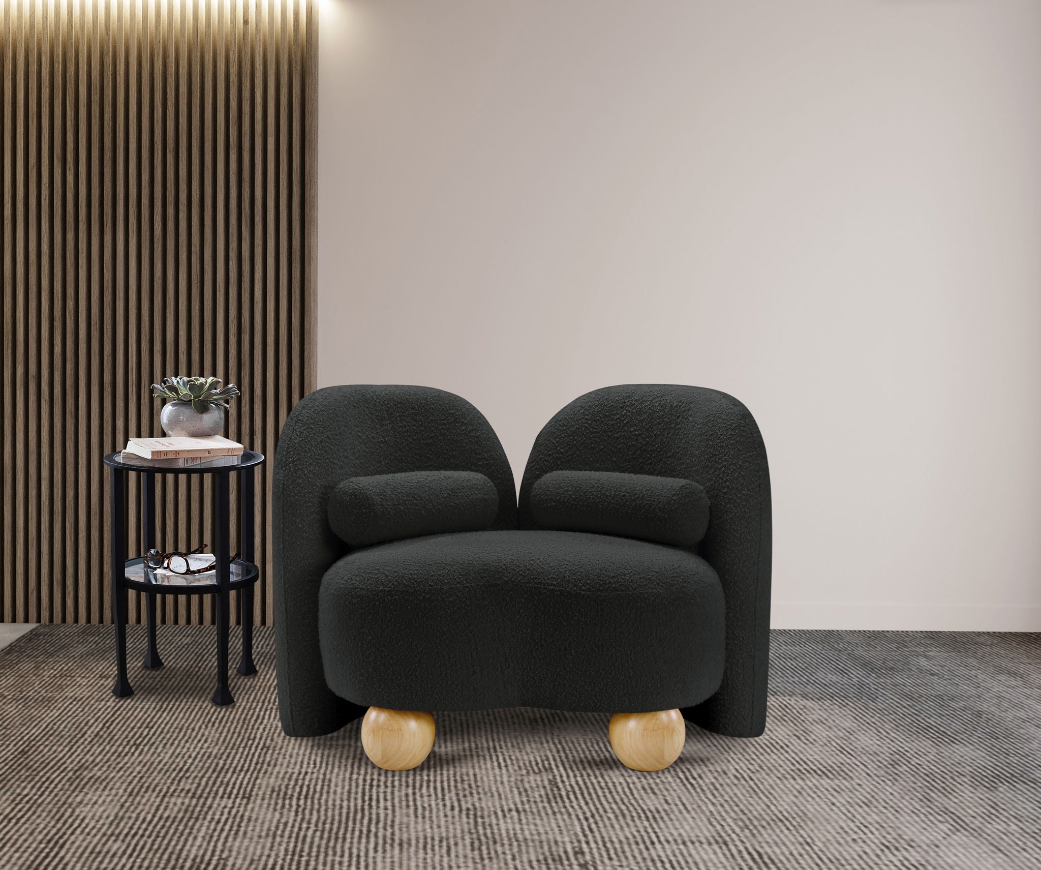 Daphne - Boucle Chair - Urban Living Furniture (Los Angeles, CA)