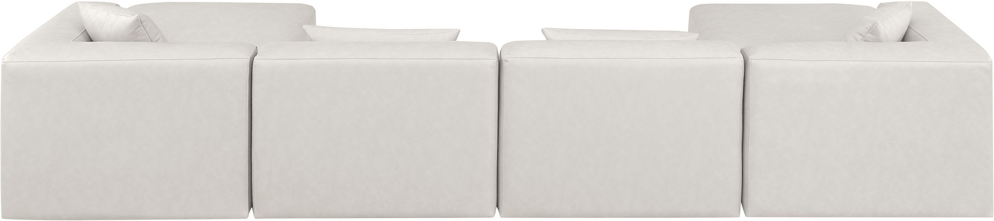 Cube - 6 Piece Modular Double Chaise Sectional