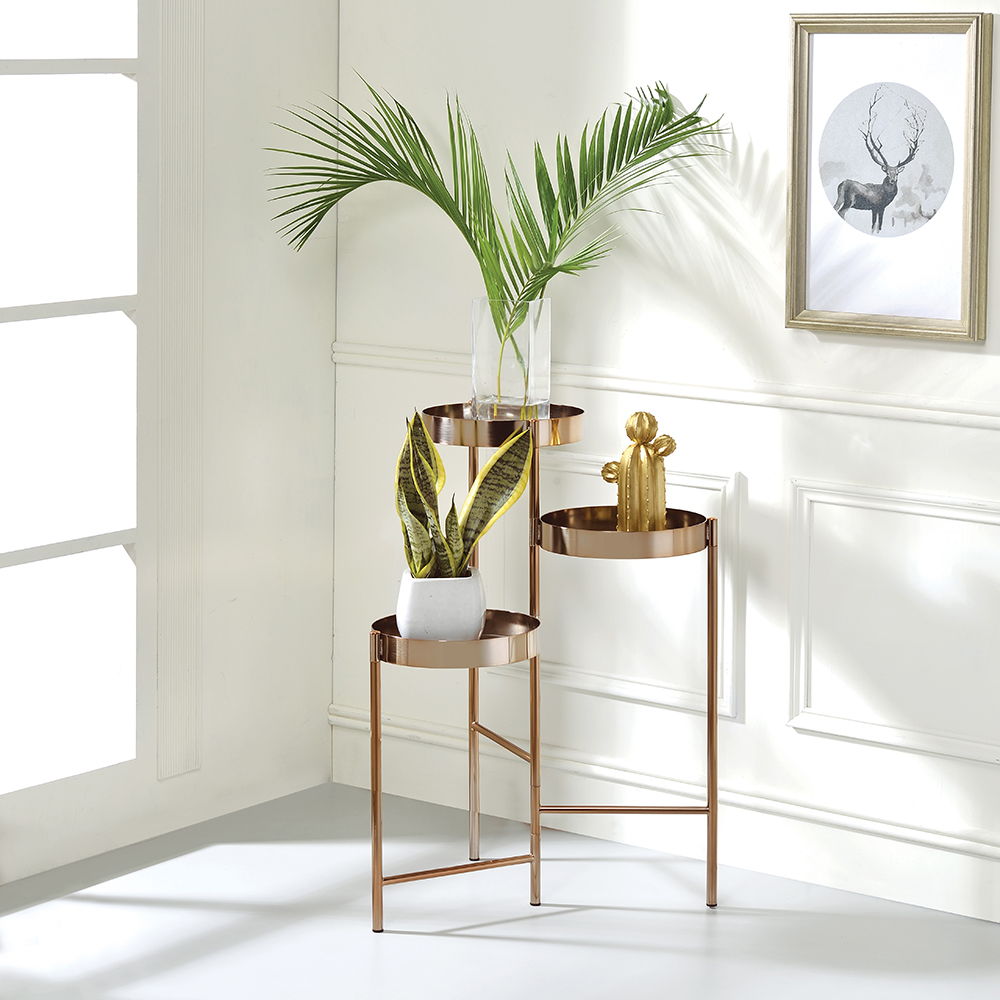 Namid - Plant Stand - Gold - Urban Living Furniture (Los Angeles, CA)