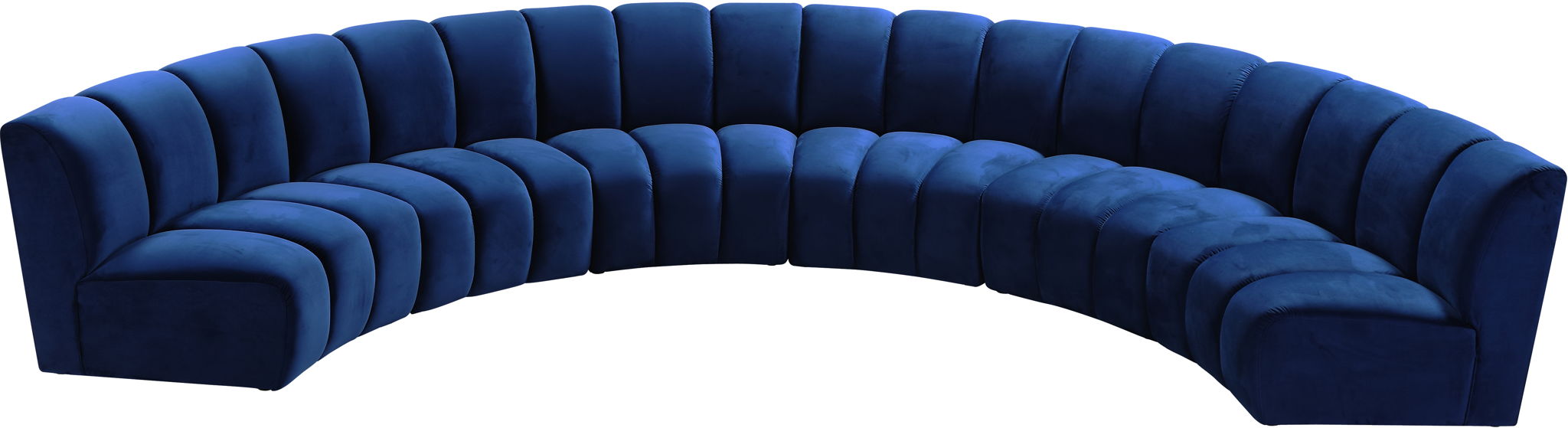 Infinity - 6 Piece Velvet Modular Sectional - Urban Living Furniture (Los Angeles, CA)