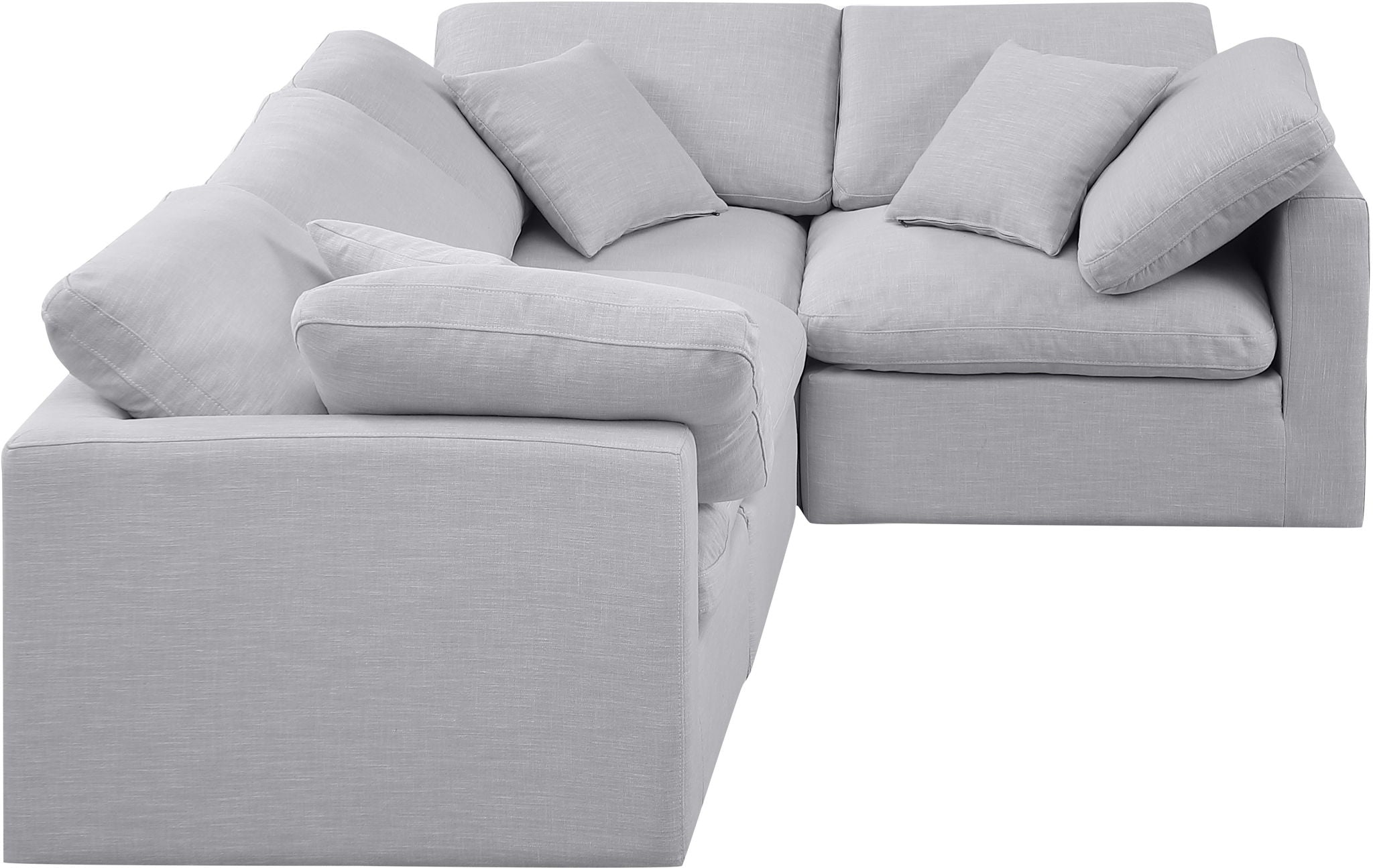 Indulge - Linen 4 Piece Modular Corner Sectional - Urban Living Furniture (Los Angeles, CA)