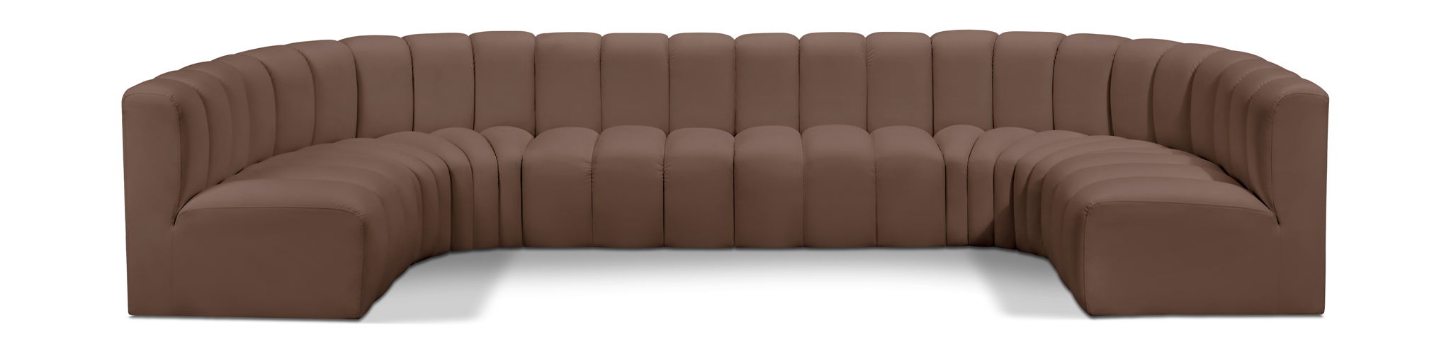 Arc - Faux Leather Modular U-Shaped Sectional - Urban Living Furniture (Los Angeles, CA)