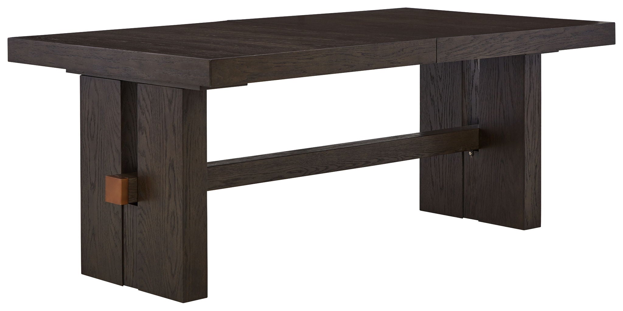 Burkhaus - Dark Brown - Rectangular Dining Room Extension Table - Urban Living Furniture (Los Angeles, CA)