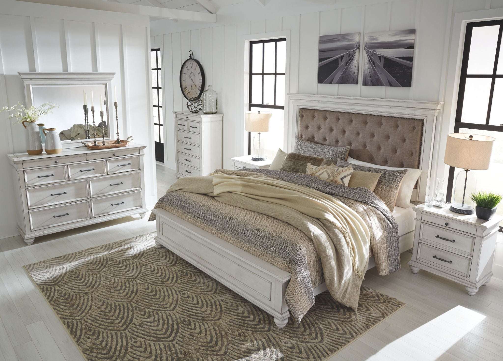 Kanwyn - Upholstered Bedroom Set - Urban Living Furniture (Los Angeles, CA)