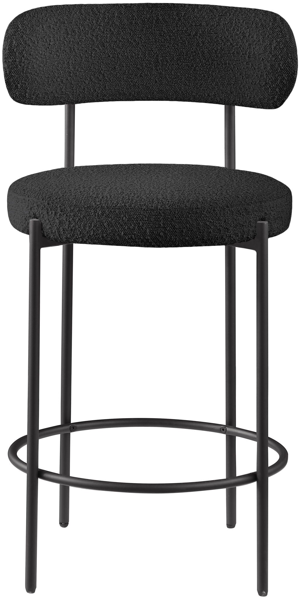 Beacon - Boucle Fabric Stool (Set of 2) - Urban Living Furniture (Los Angeles, CA)