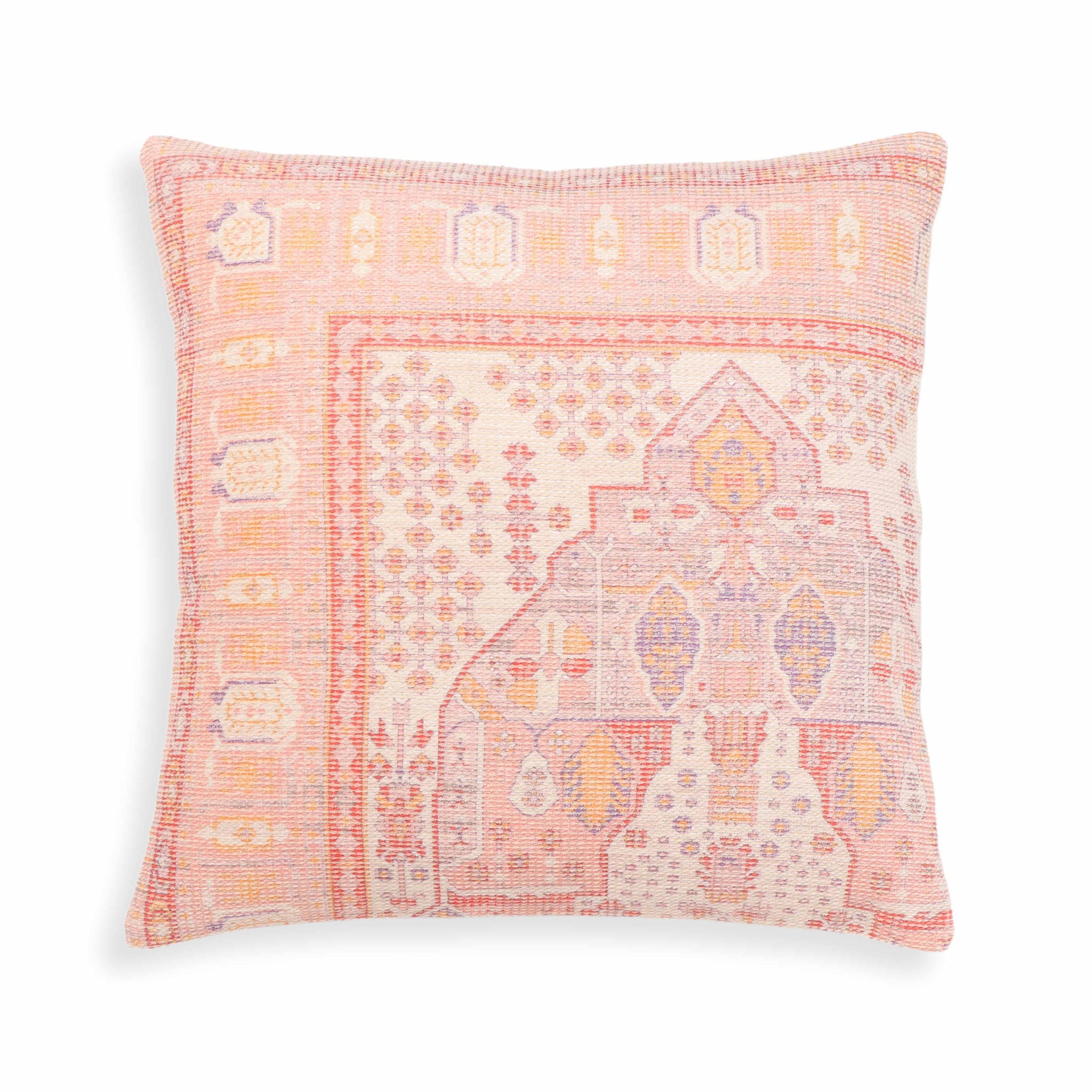 Persia - 20" Square Accent Pillow - Pink - Urban Living Furniture (Los Angeles, CA)