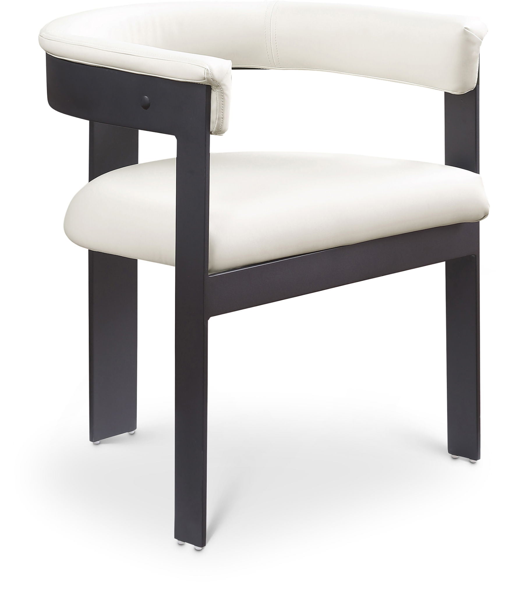 Romeo - Faux Leather Dining Chair With Black Base (Set of 2) - Urban Living Furniture (Los Angeles, CA)