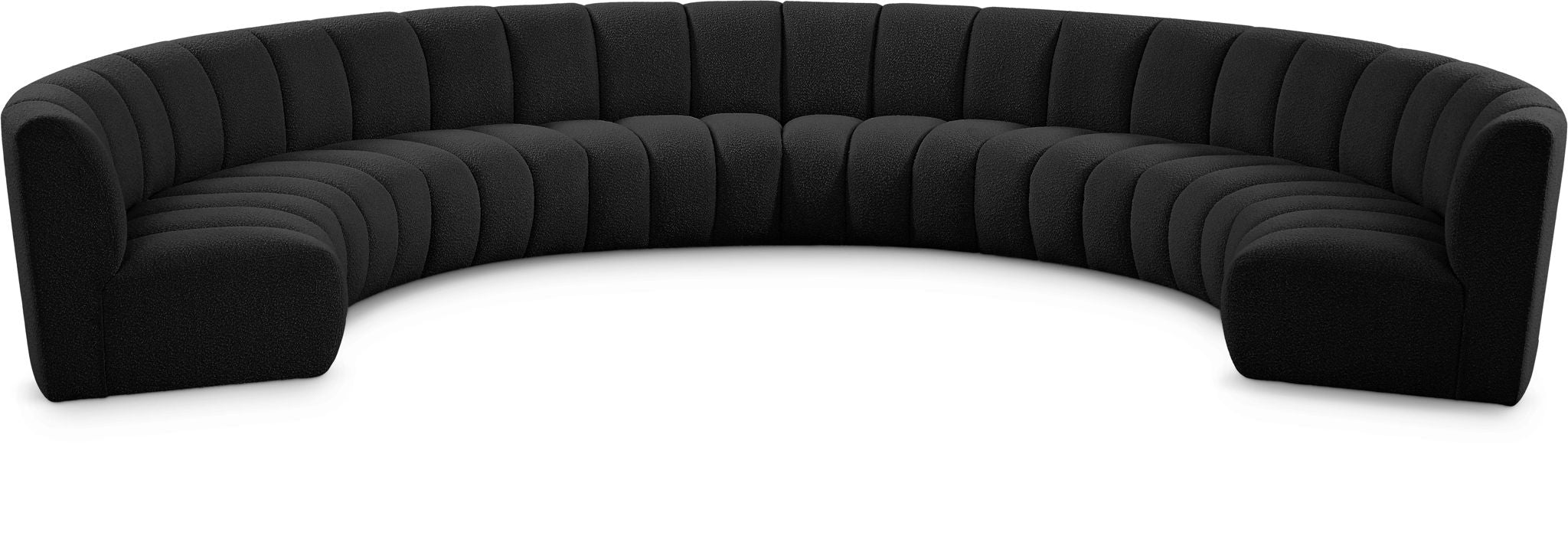 Infinity - 8 Piece Modular Sectional - Black - Urban Living Furniture (Los Angeles, CA)