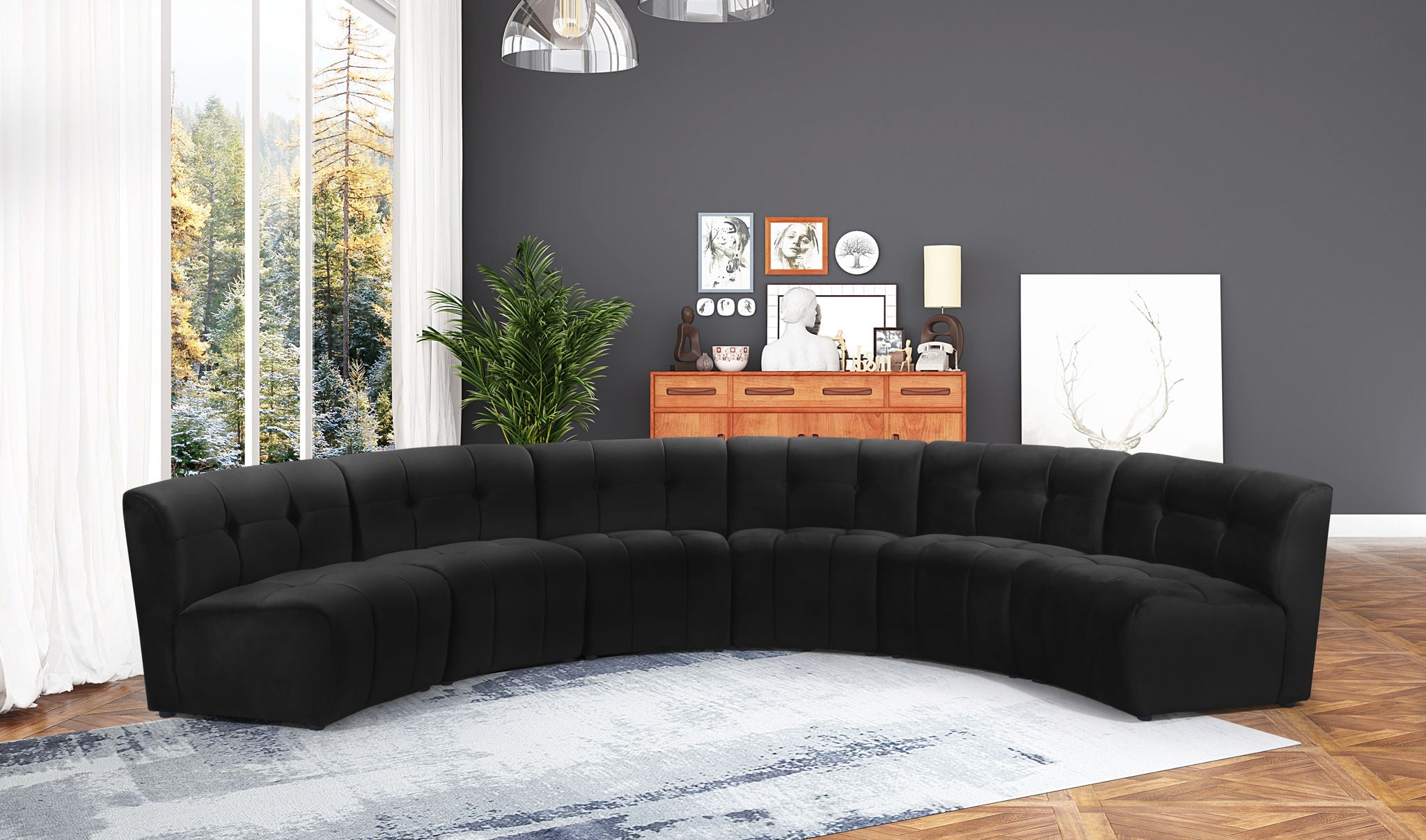 Limitless - 6 Pc. Modular Sectional - Urban Living Furniture (Los Angeles, CA)