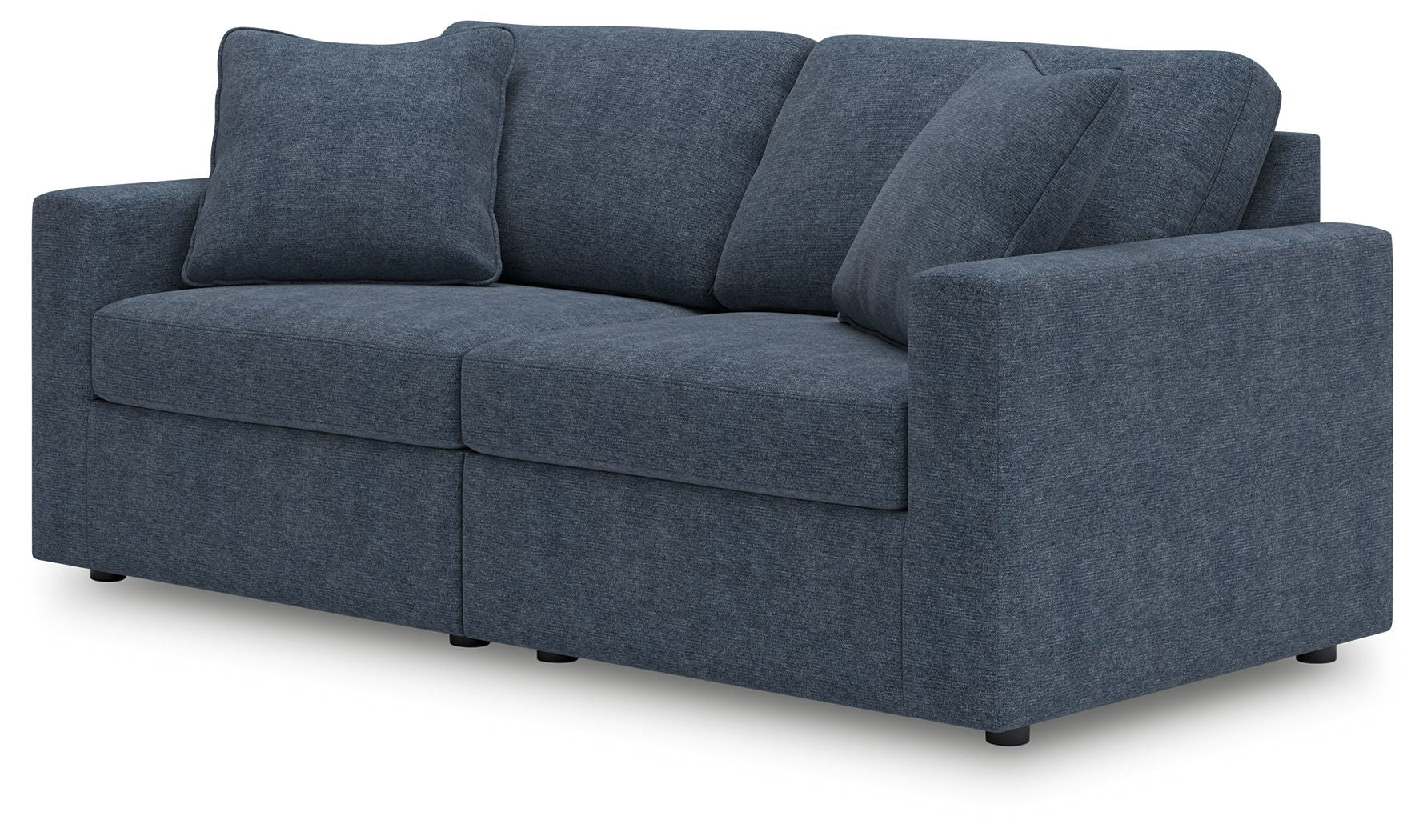 Modmax - Ink - 2-Piece Sectional Loveseat - Fabric - Urban Living Furniture (Los Angeles, CA)