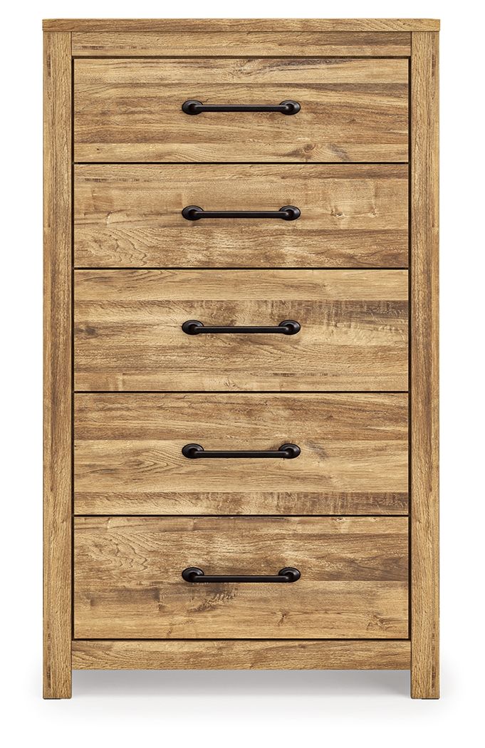 Maystonna - Five Drawer Chest - Brown - Urban Living Furniture (Los Angeles, CA)