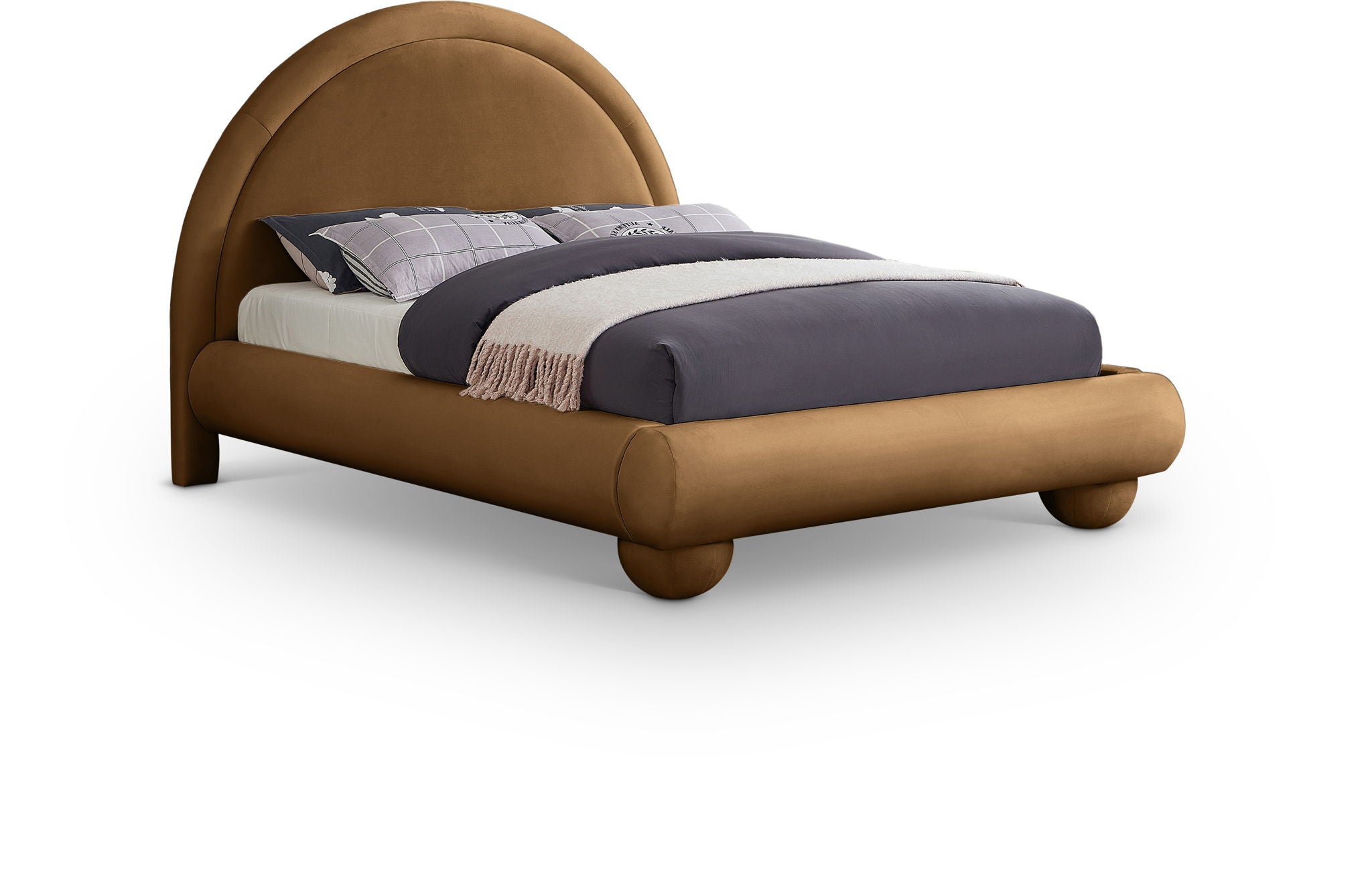 Madrid - Velvet Upholstered Bed - Urban Living Furniture (Los Angeles, CA)