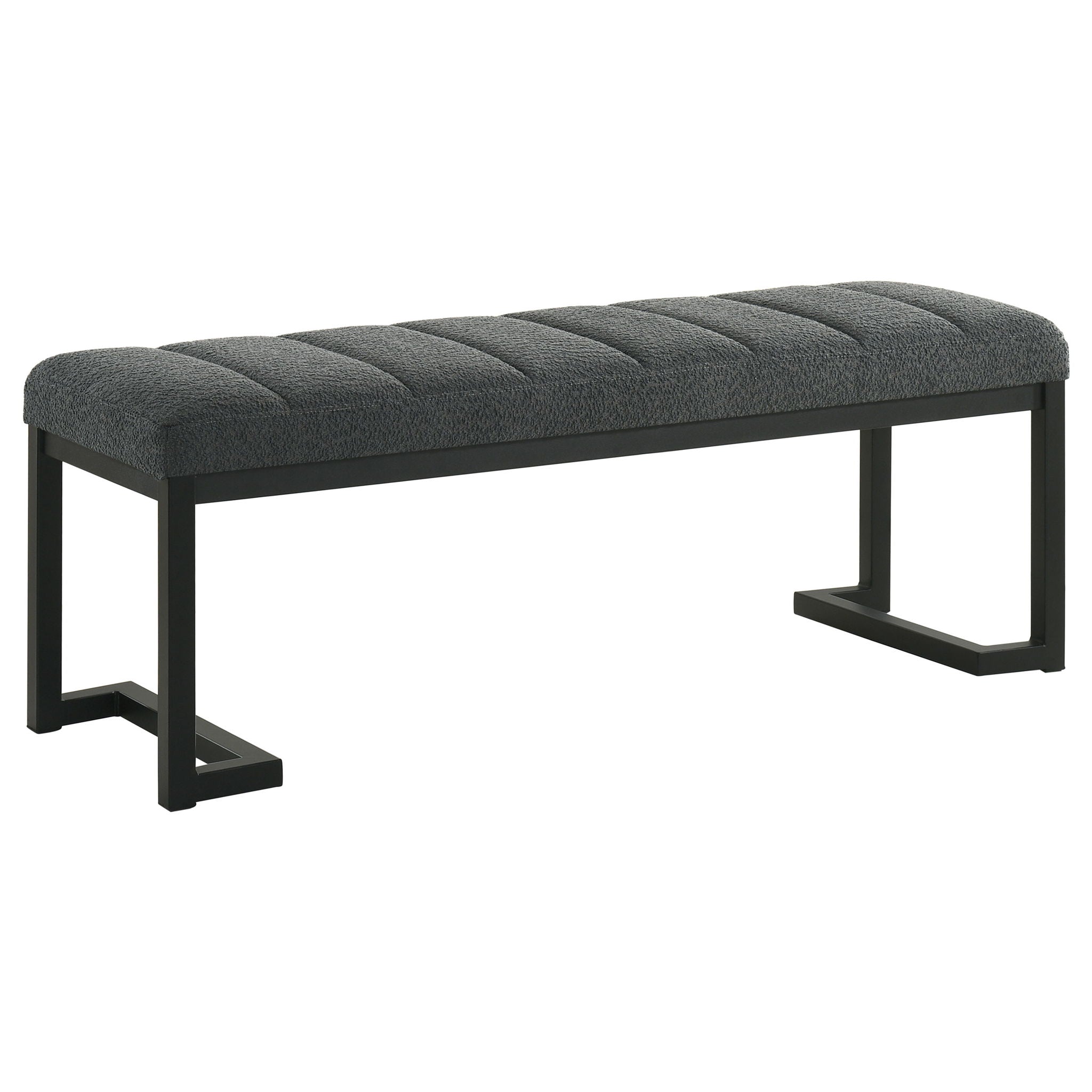 Mesa - Boucle Upholstered Tufted Accent Bench - Urban Living Furniture (Los Angeles, CA)