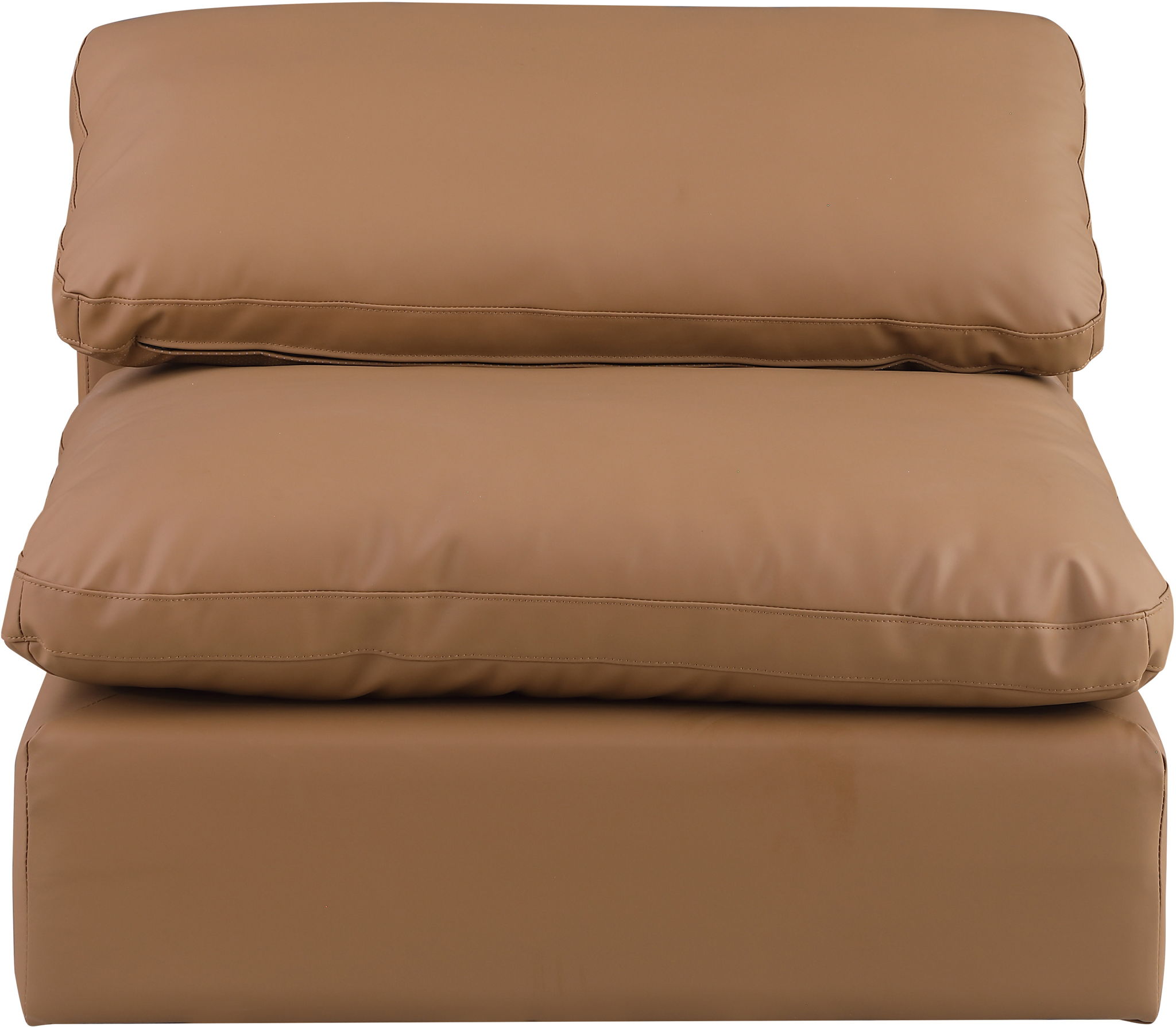 Comfy - Faux Leather Armless Chair - Urban Living Furniture (Los Angeles, CA)