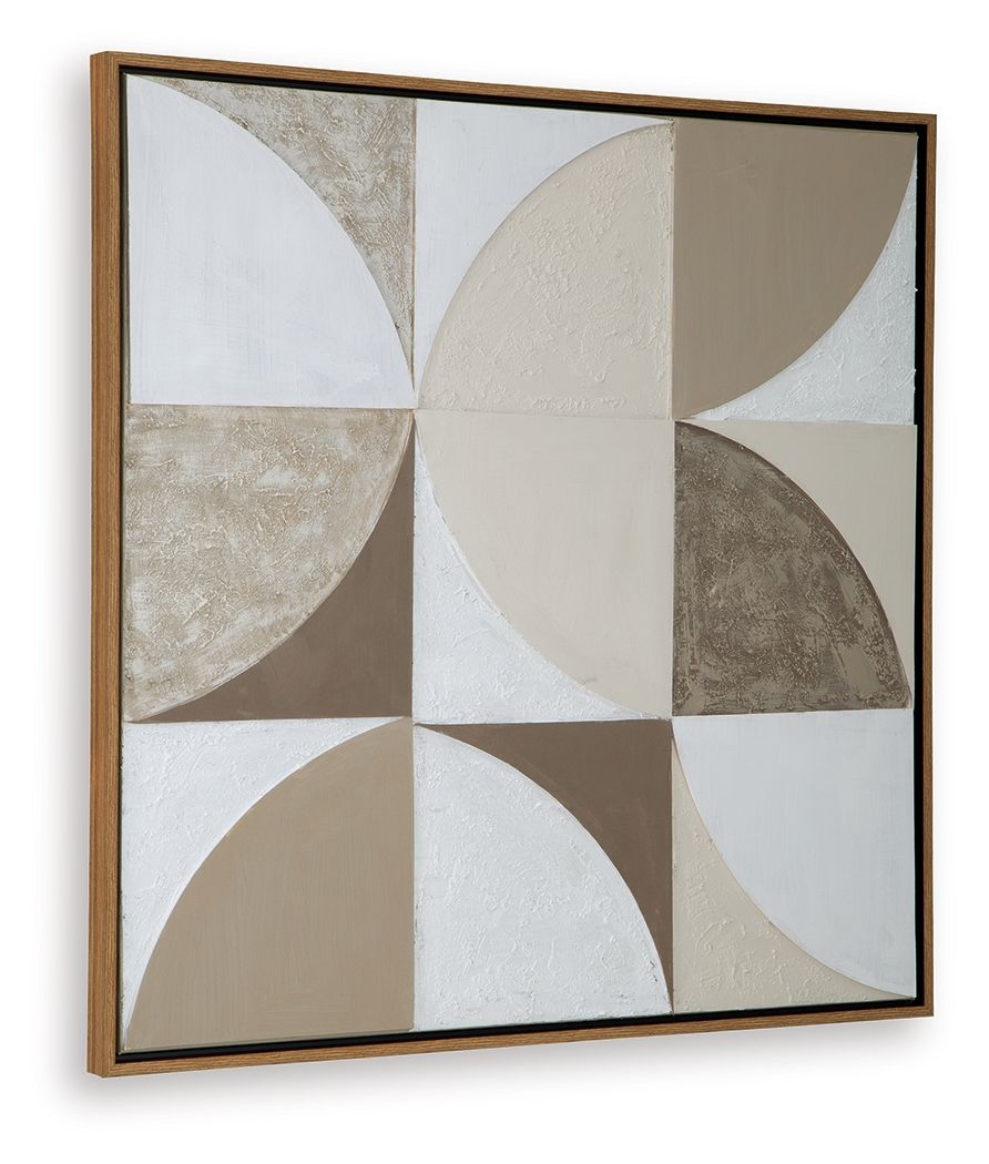 Harelman - Tan / Taupe / White - Wall Art - Urban Living Furniture (Los Angeles, CA)