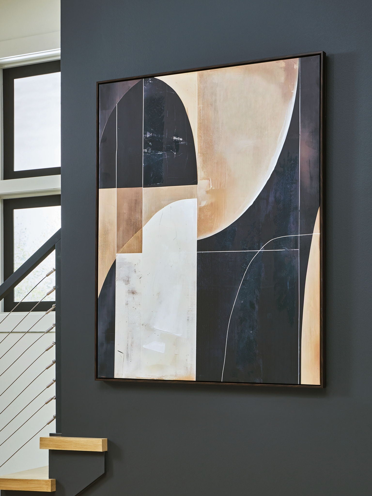 Ewanford - Black / Brown / Tan - Wall Art - Urban Living Furniture (Los Angeles, CA)