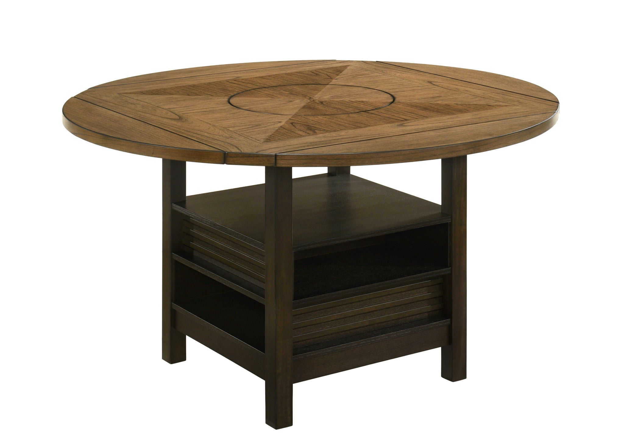 Oakly - Counter Height Table - Charcoal / Light Brown - Urban Living Furniture (Los Angeles, CA)