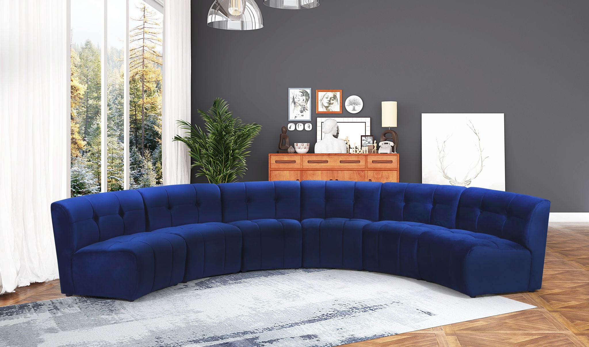 Limitless - 6 Pc. Modular Sectional - Urban Living Furniture (Los Angeles, CA)