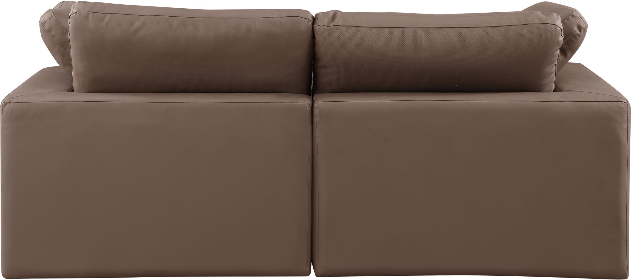 Comfy - Faux Leather Modular Sofa 2 Seats - Urban Living Furniture (Los Angeles, CA)