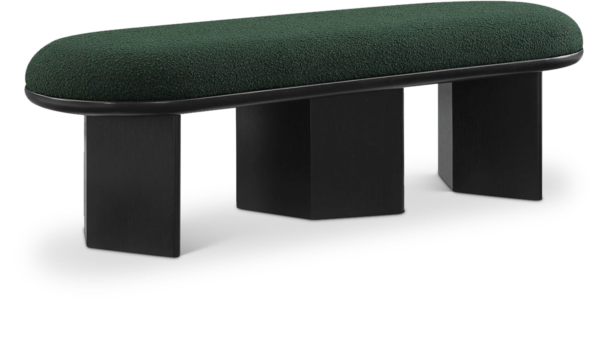 Wilshire - Bench With Black Base - Urban Living Furniture (Los Angeles, CA)