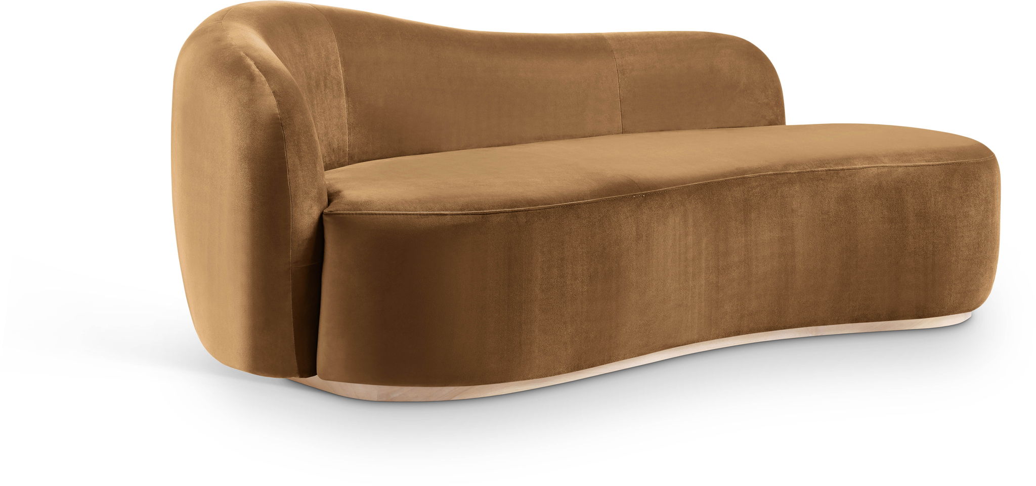 Gustavo - Velvet Upholstered Chaise - Urban Living Furniture (Los Angeles, CA)