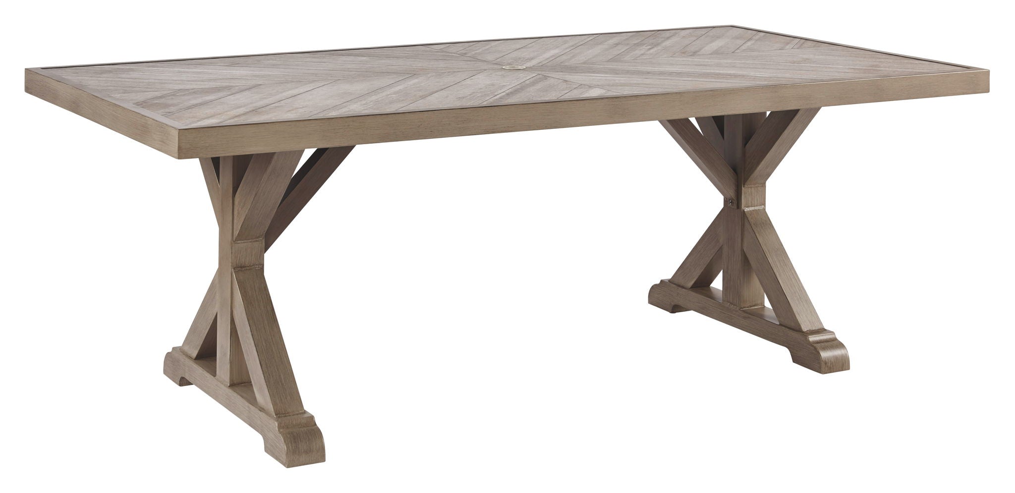 Beachcroft - Rect Dining Table W/Umb Opt - Urban Living Furniture (Los Angeles, CA)
