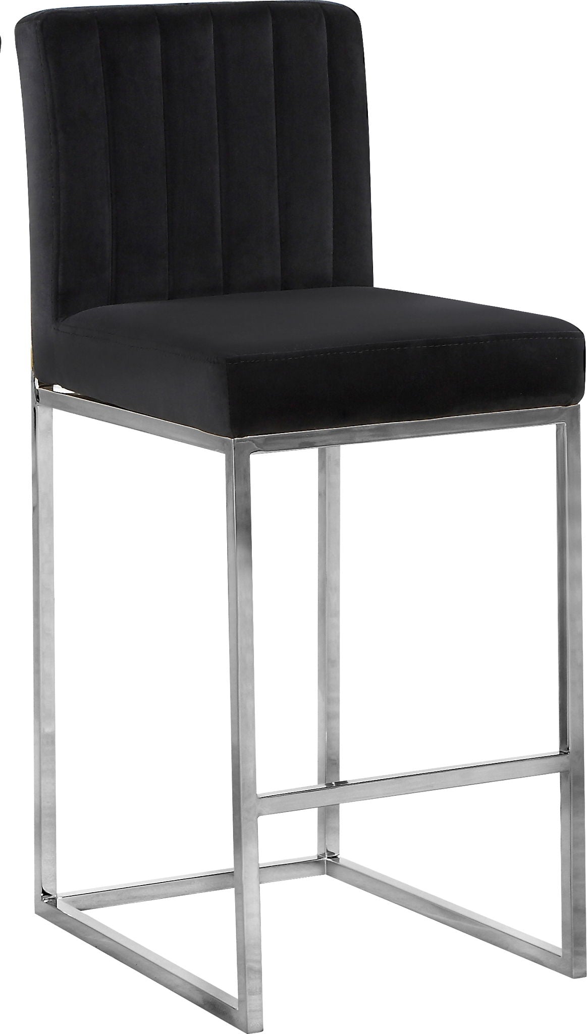 Giselle - Stool with Chrome Legs - Urban Living Furniture (Los Angeles, CA)