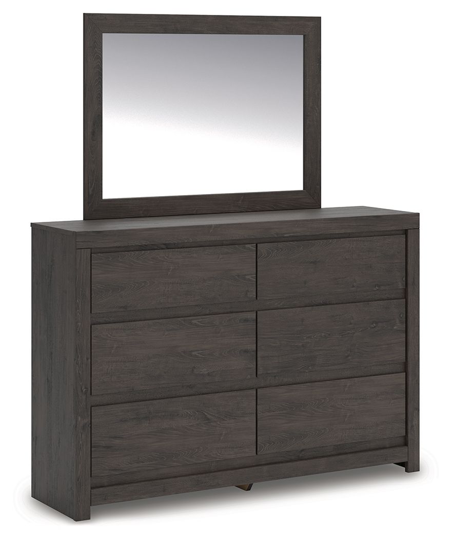 Fraluna - Charcoal - Dresser And Mirror - Urban Living Furniture (Los Angeles, CA)