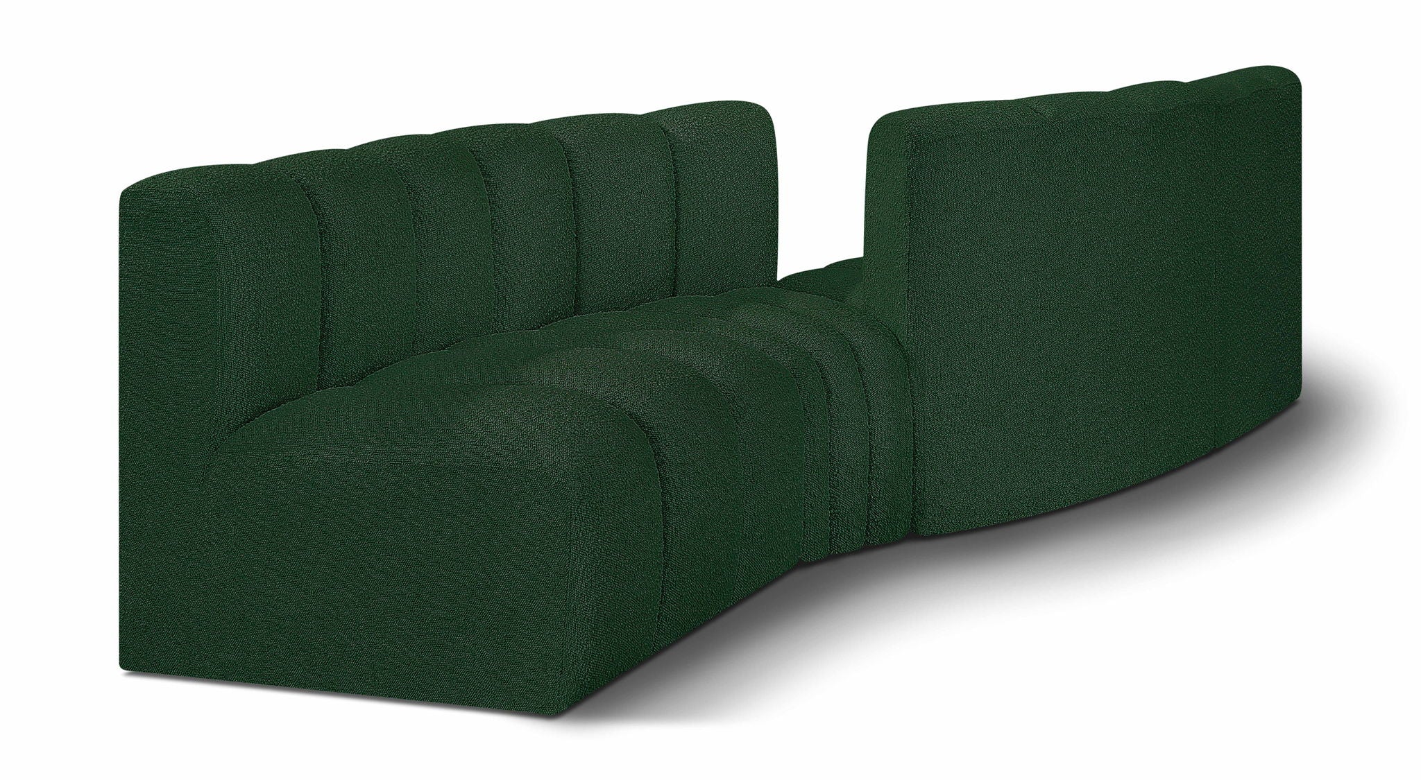 Arc - Boucle Fabric 4 Piece Sofa - Urban Living Furniture (Los Angeles, CA)