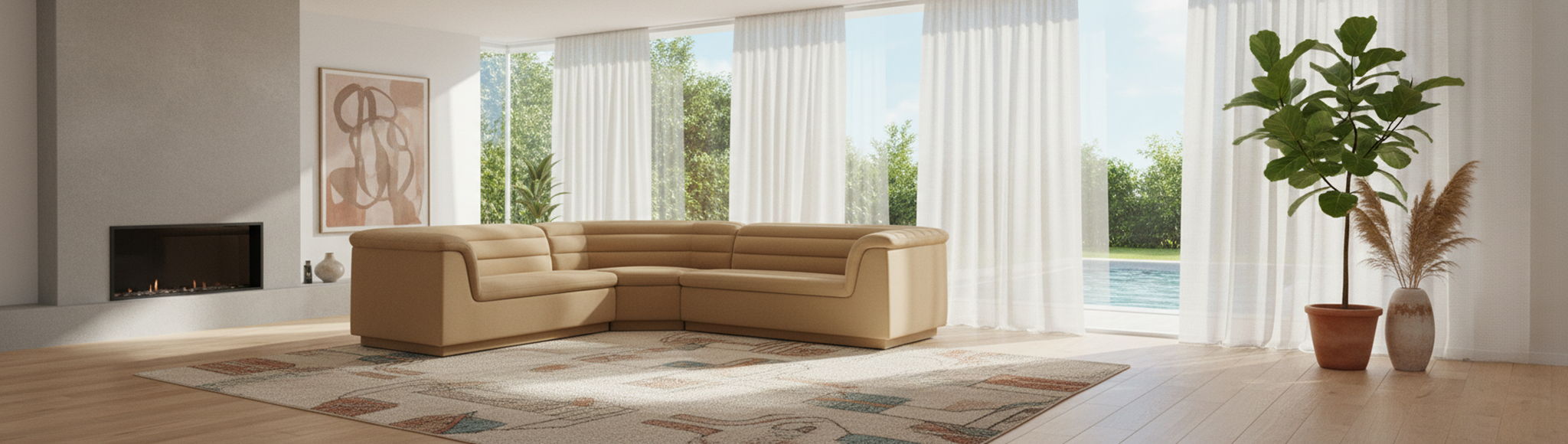 Cascade - Velvet Modular Sectional - Urban Living Furniture (Los Angeles, CA)