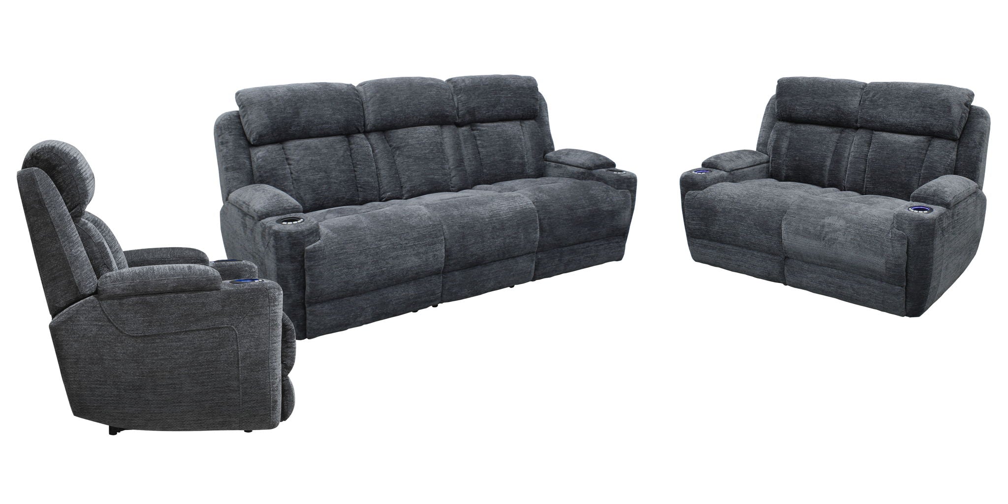 Dalton - Power Reclining Sofa Set - Urban Living Furniture (Los Angeles, CA)