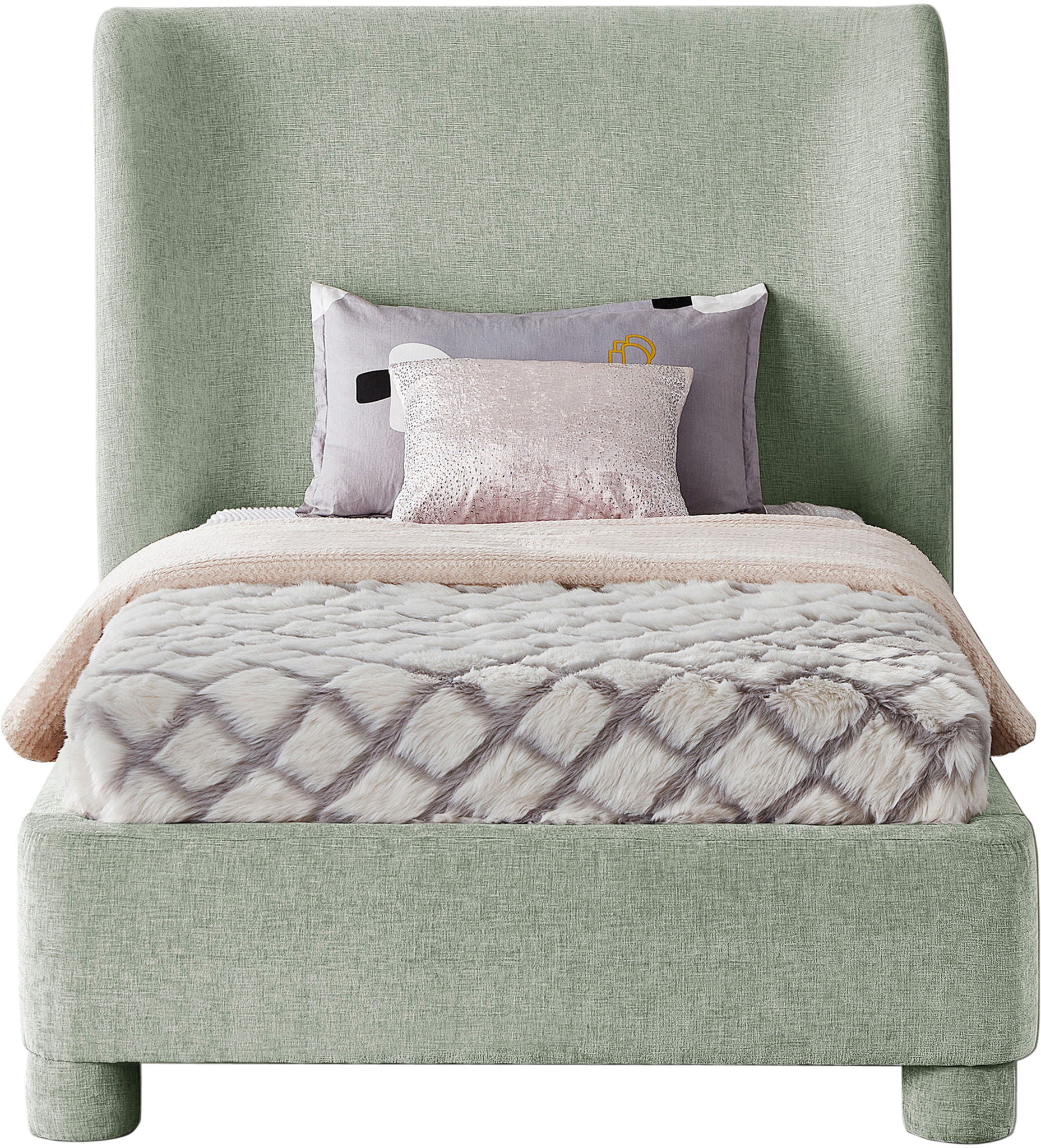 Penny - Chenille Fabric Bed - Urban Living Furniture (Los Angeles, CA)
