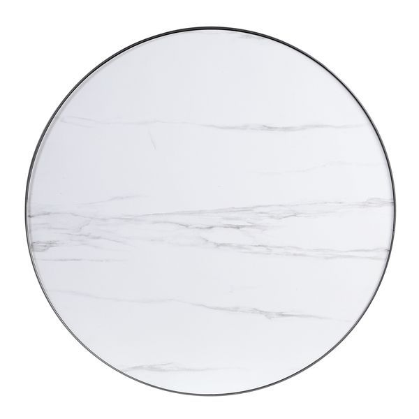 Abilene - Coffee Table - Marble & Brush Silver Finish - Urban Living Furniture (Los Angeles, CA)