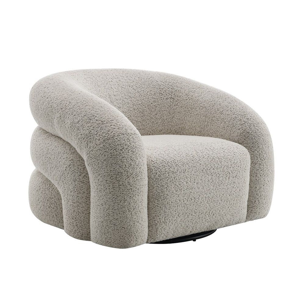 Irma - Chair With Swivel - Gray - Urban Living Furniture (Los Angeles, CA)
