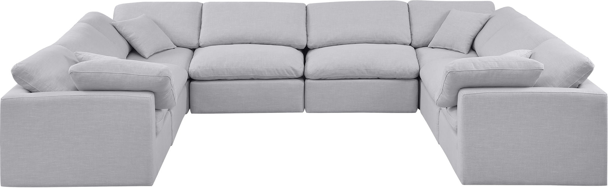 Indulge - Linen 8 Piece Modular Sectional - Urban Living Furniture (Los Angeles, CA)