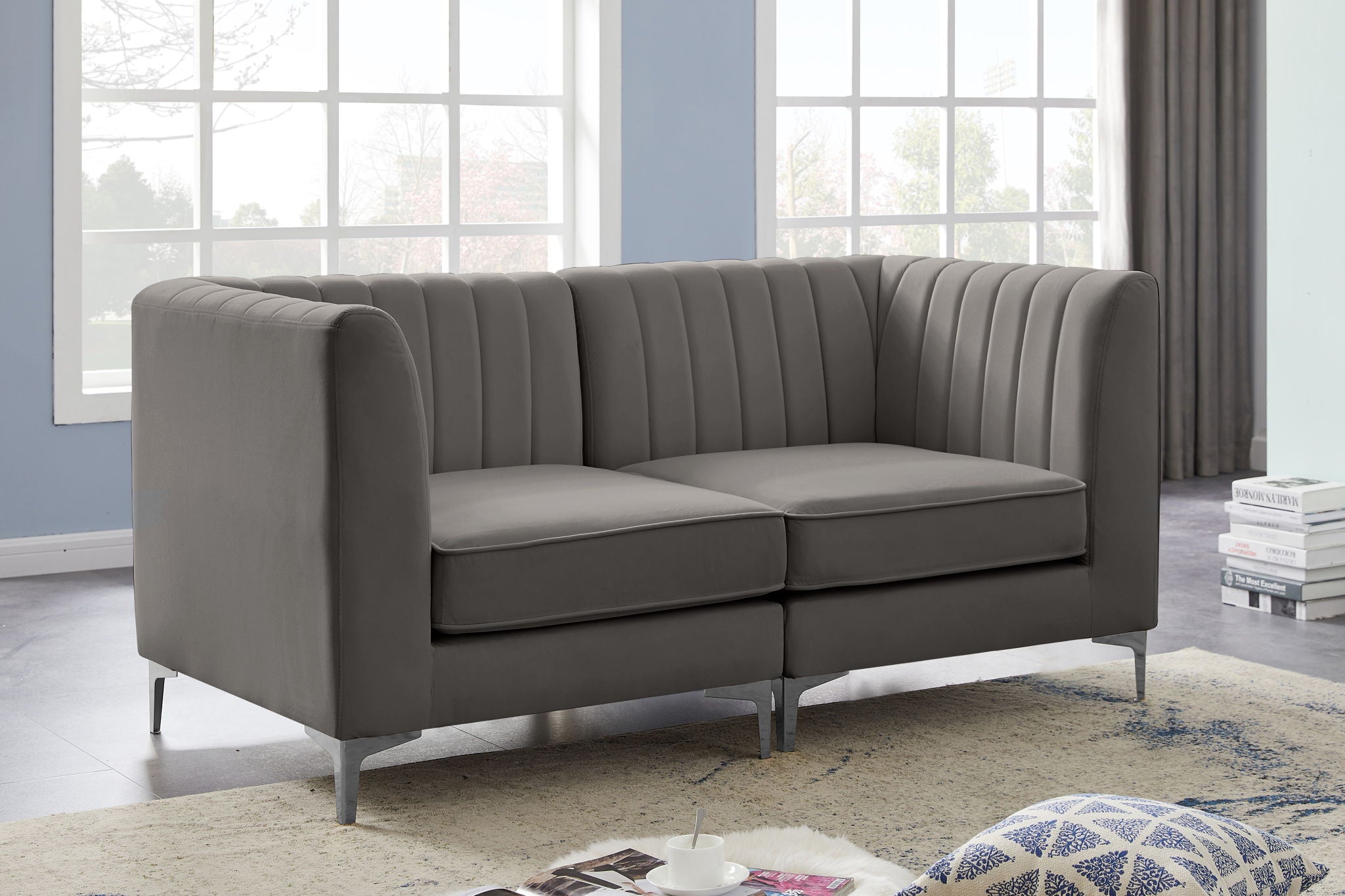 Alina - 2 Piece Modular Sectional - Urban Living Furniture (Los Angeles, CA)