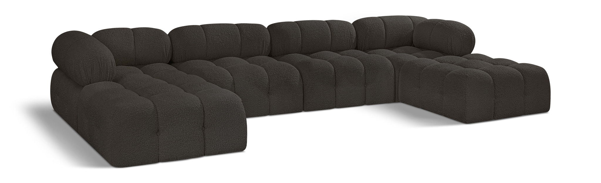 Ames - 6 Piece Fabric Modular U-Shaped Sectional - Urban Living Furniture (Los Angeles, CA)