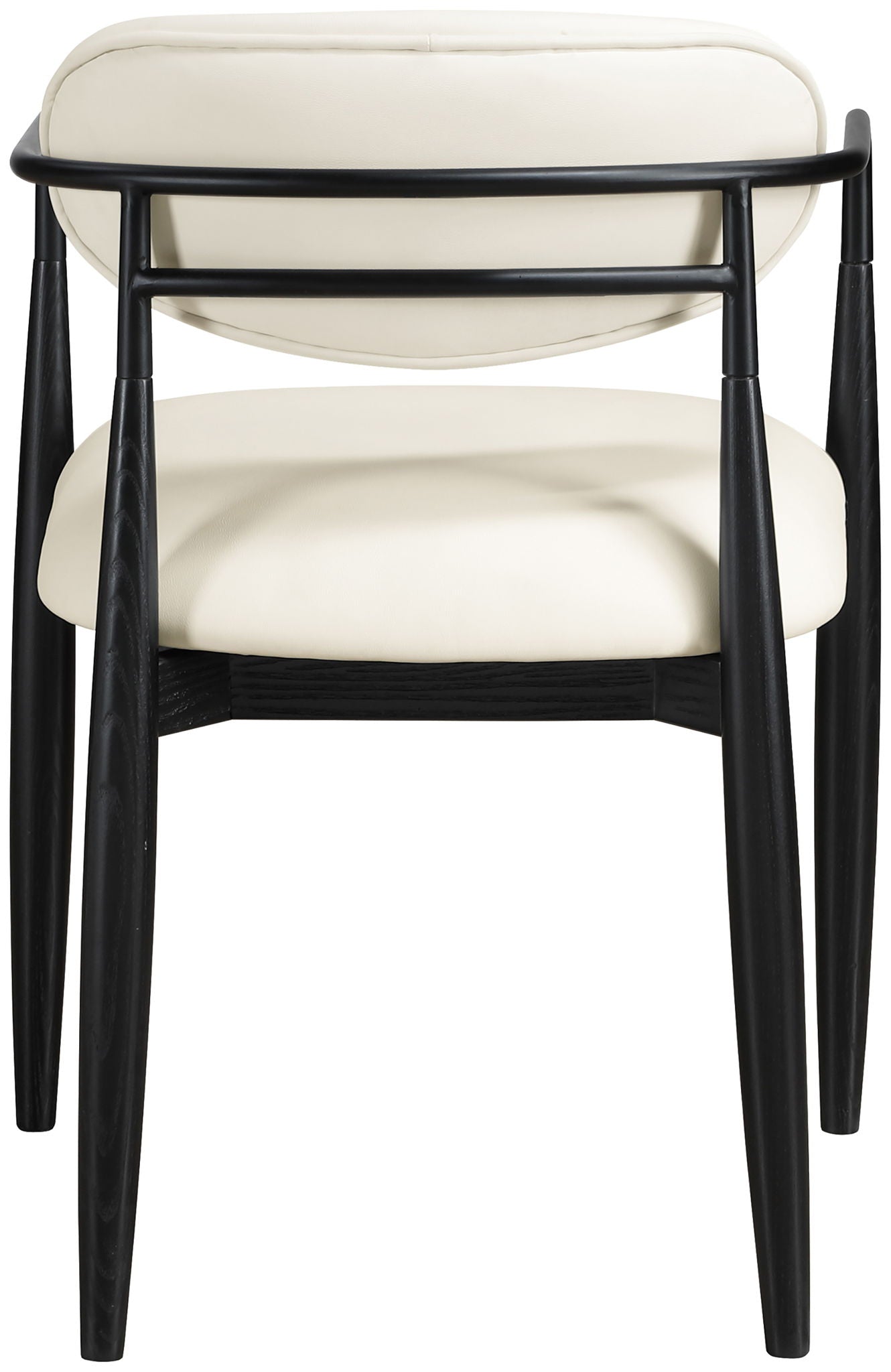 Riccio - Faux Leather Dining Arm Chair (Set of 2) - Black Frame - Urban Living Furniture (Los Angeles, CA)