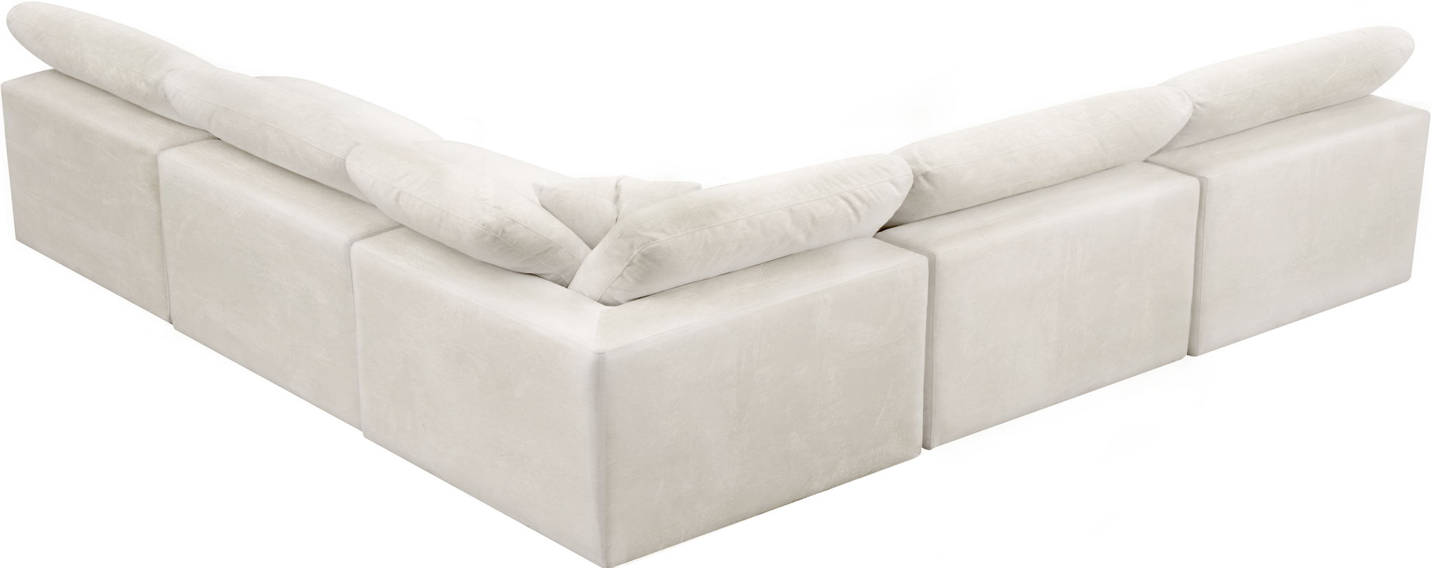 Cozy - 5 Piece Modular Corner Armless Sectional - Urban Living Furniture (Los Angeles, CA)