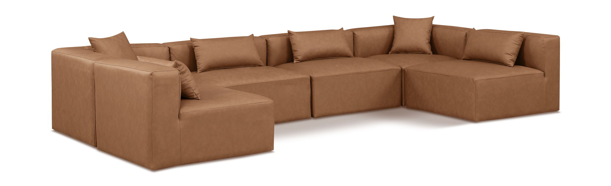 Cube - 6 Piece Modular Armless Sectional - Urban Living Furniture (Los Angeles, CA)