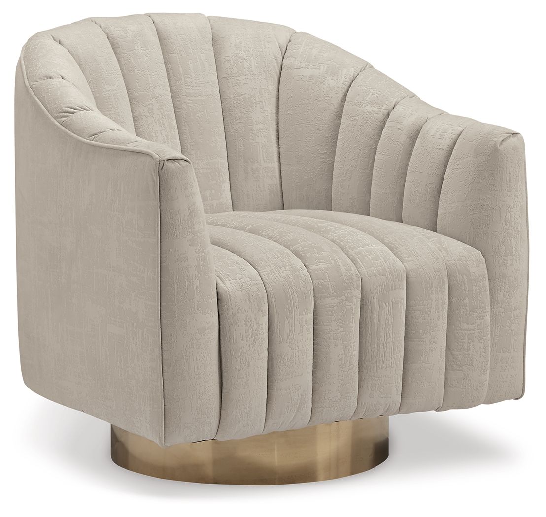 Penzlin - Swivel Accent Chair - Pearl - Urban Living Furniture (Los Angeles, CA)