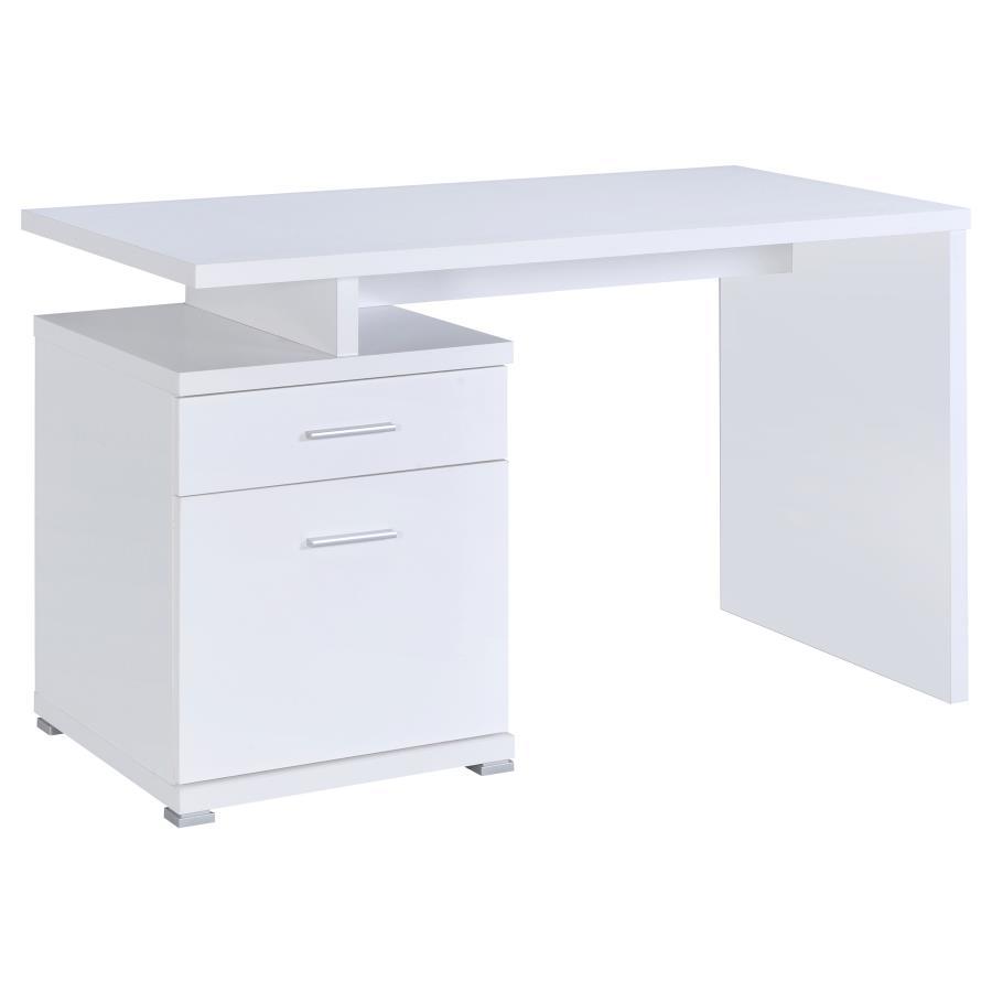 Irving - 2-Drawer Office Computer Desk - Urban Living Furniture (Los Angeles, CA)