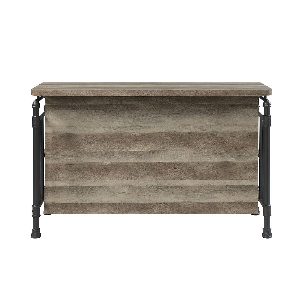 Edina - Counter Height Table - Antique Oak & Sandy Gray - Urban Living Furniture (Los Angeles, CA)