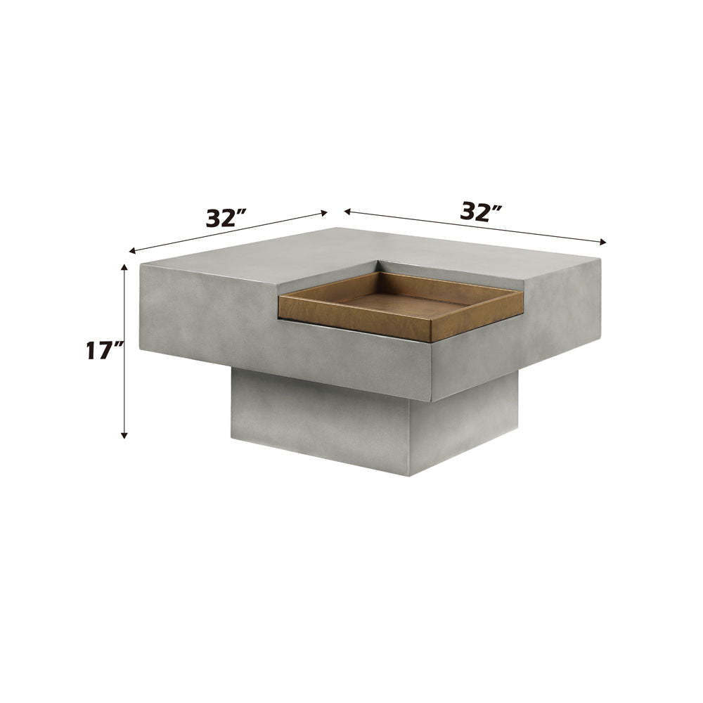 Kailano - Coffee Table - Weathered Gray - Urban Living Furniture (Los Angeles, CA)