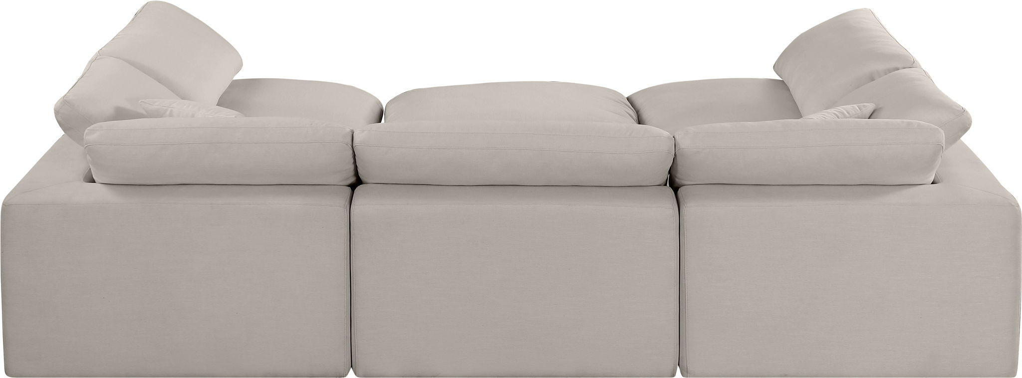 Comfy - 6 Piece Linen Sectional - Urban Living Furniture (Los Angeles, CA)