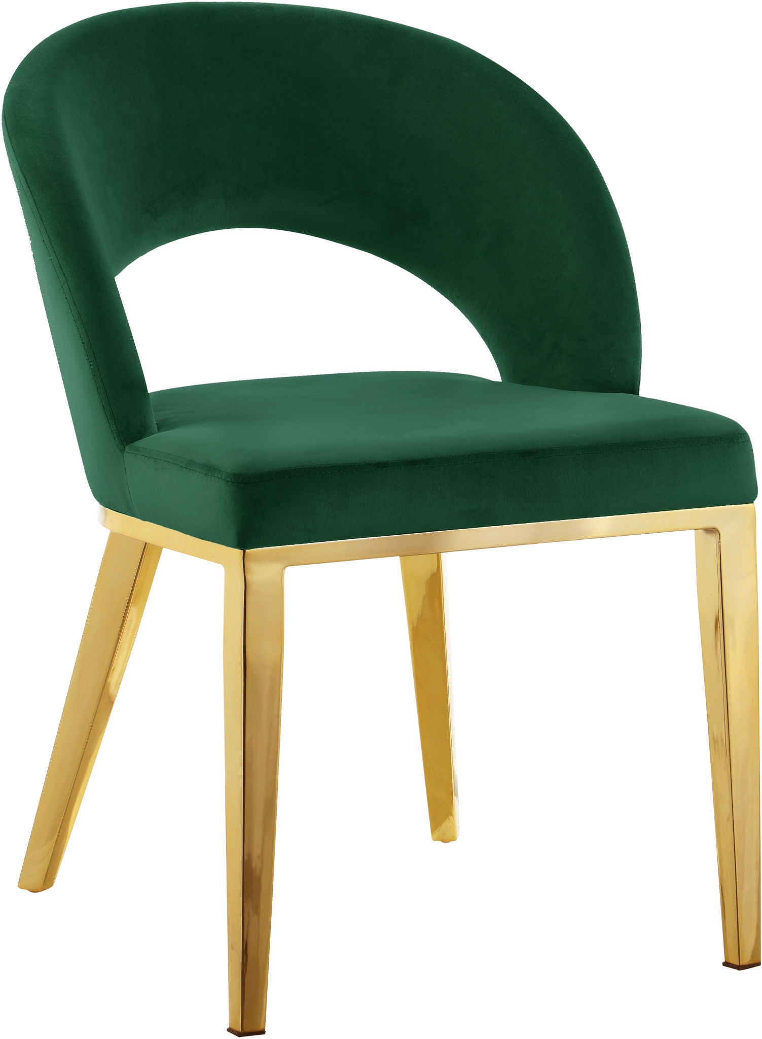 Roberto - Dining Chair with Gold Legs - Urban Living Furniture (Los Angeles, CA)